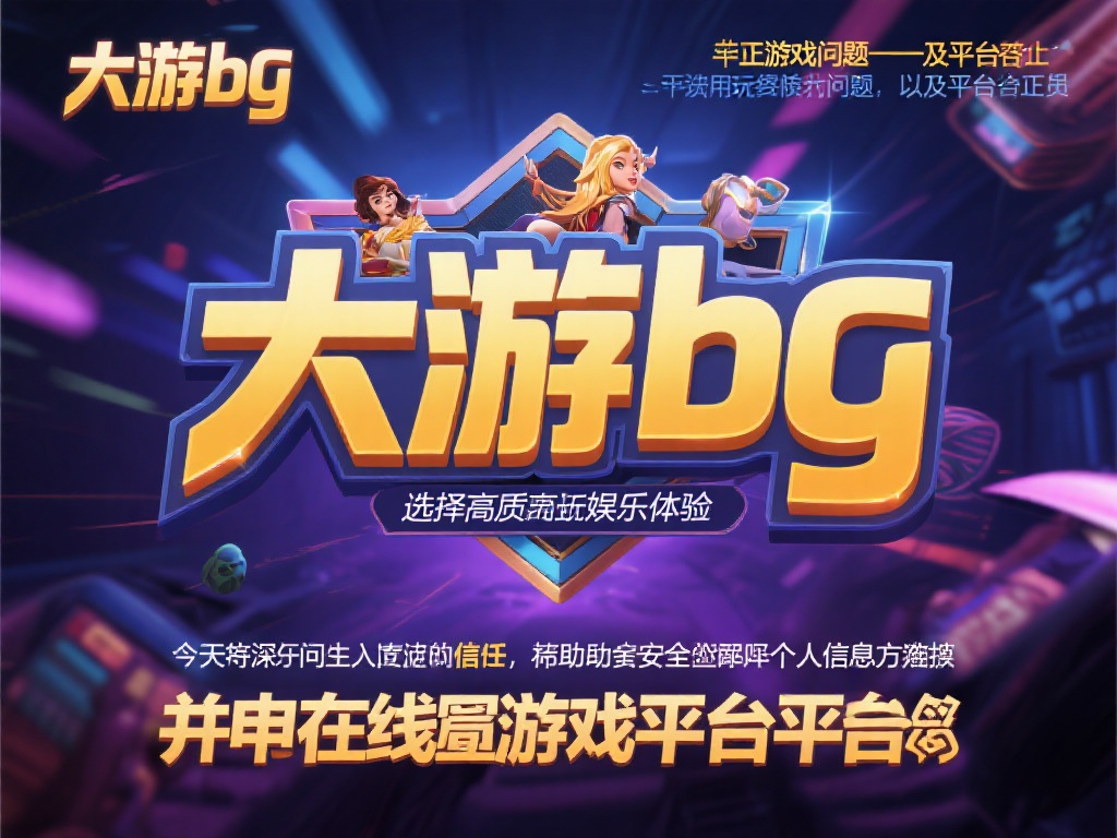 深入解析大游BG:如何辨别正规游戏平台特征 前言:
在选择在线游戏平台时,玩家最关注的问题之