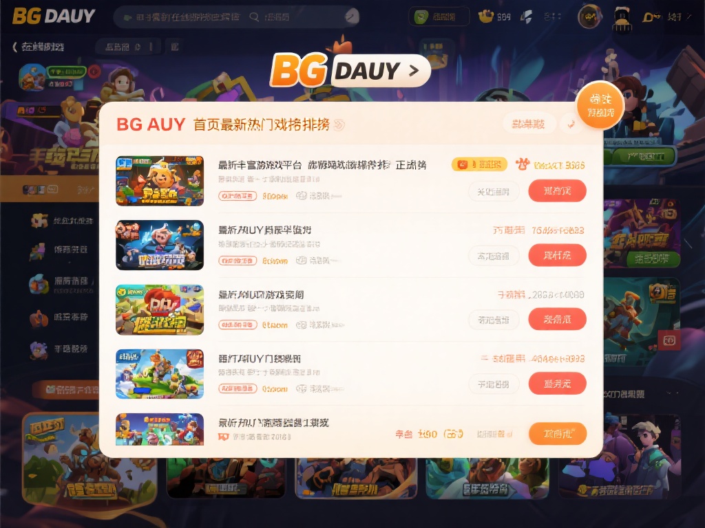 BG大游首页热门游戏排行榜震撼揭晓 如今,在线游戏平台成为了众多玩家首选的娱乐方式,而