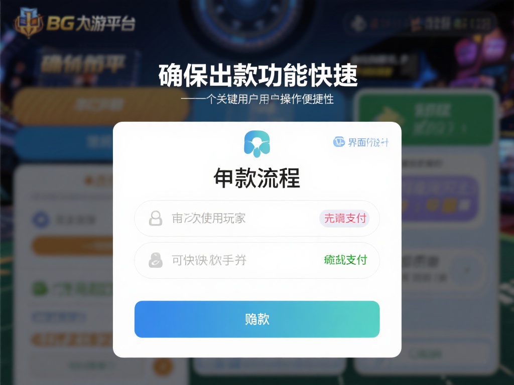 确保出款功能快捷的另一个关键是用户操作的简便性。B