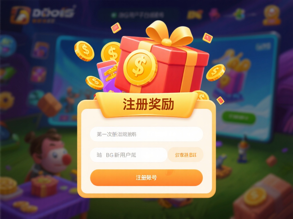 注册奖励：初次注册BG大游账号的玩家可享受礼包，例